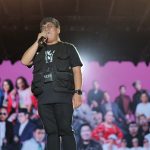 WAKIL BUPATI Kukar Rendi Solihin mengundang masyarakat Kaltim, menyaksikan konser Jamrud di Festival Seni Budaya Nusantara, digelar 20-23 Oktober 2023 di Kecamatan Muara Badak.