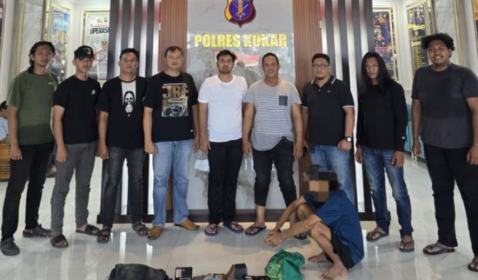 Ilustrasi gambar Residivis Pencuri di Air Terjun Perjiwa Dibekuk Tim Alligator Polres Kukar